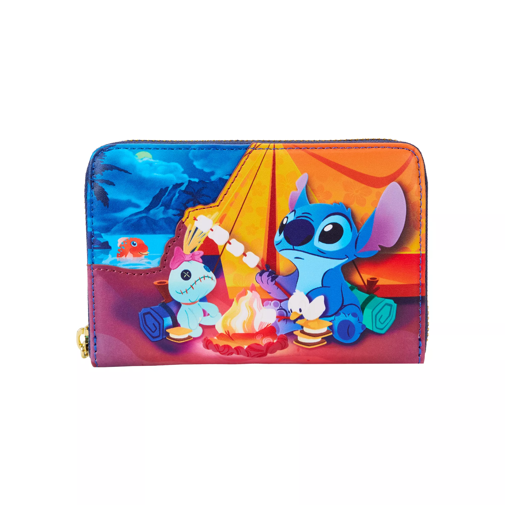 Loungefly Stitch Camping Zip Wallet - Lilo & Stitch at Spencer's