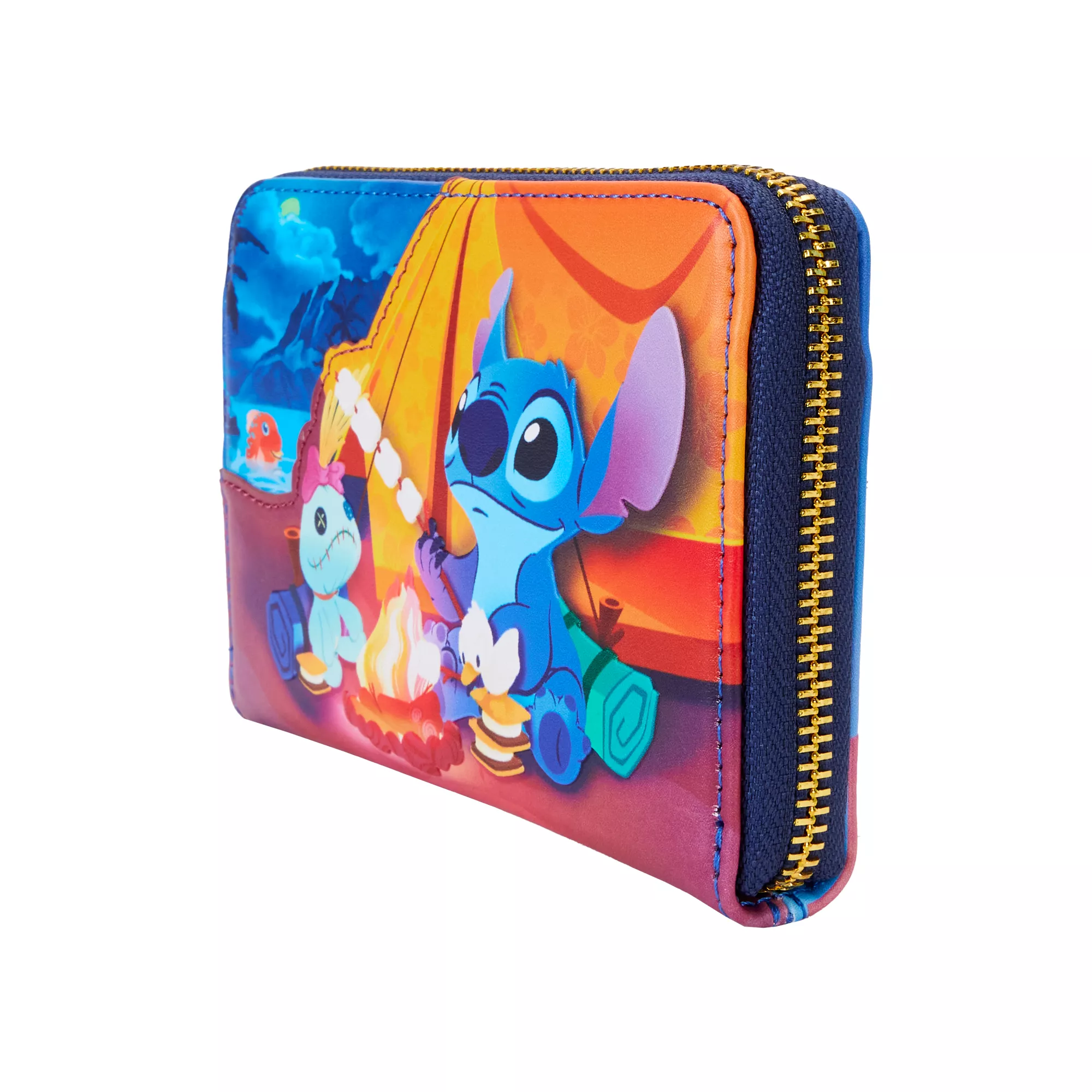 Loungefly Stitch Camping Zip Wallet - Lilo & Stitch at Spencer's