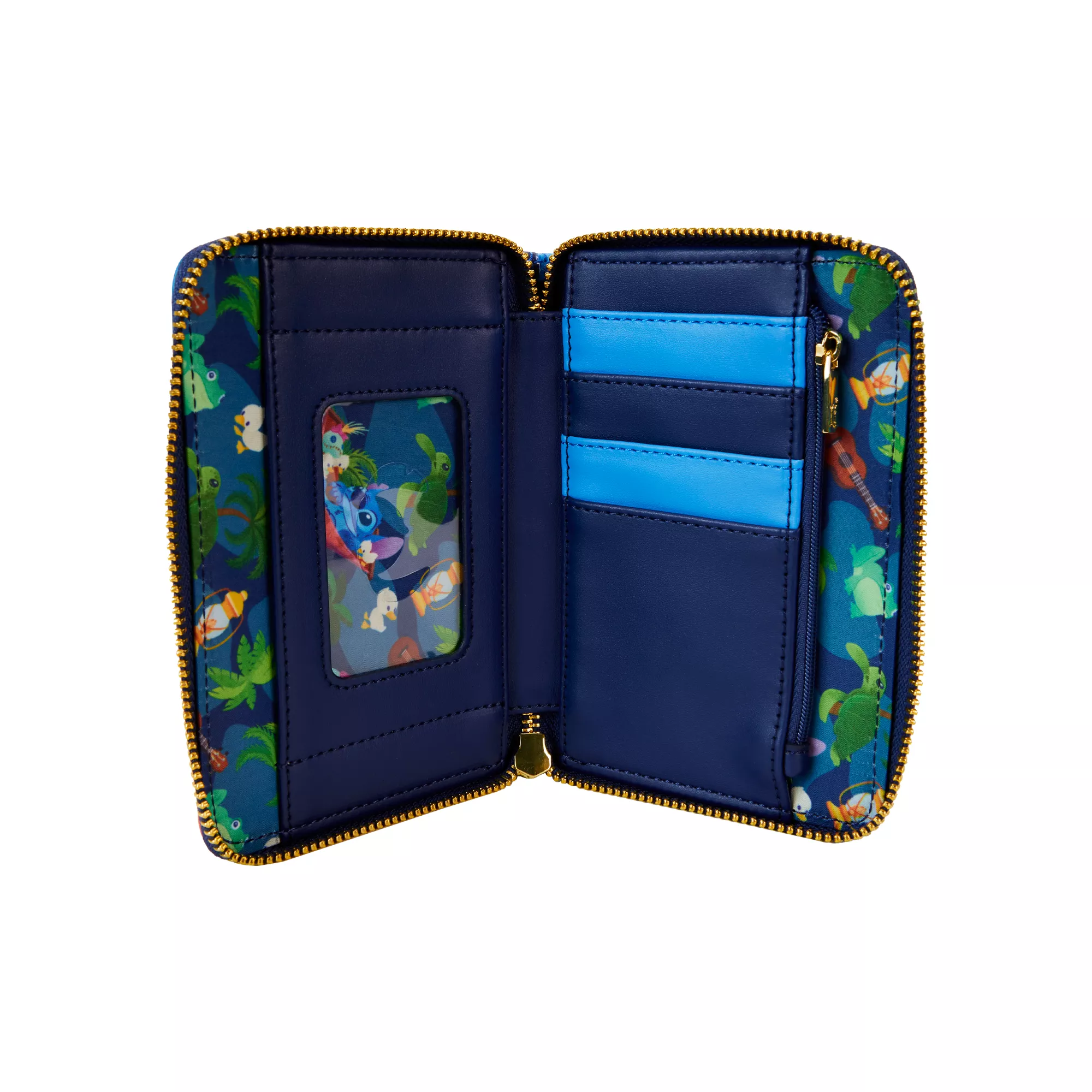 Loungefly Stitch Camping Zip Wallet - Lilo & Stitch at Spencer's