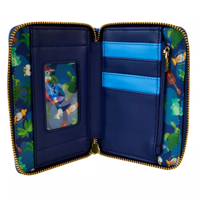 Loungefly Stitch Camping Zip Wallet - Lilo & Stitch at Spencer's