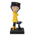 Coraline and Cat Bobblehead at Spencer's