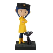 Coraline and Cat Bobblehead at Spencer's
