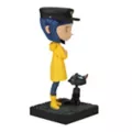 Coraline and Cat Bobblehead at Spencer's