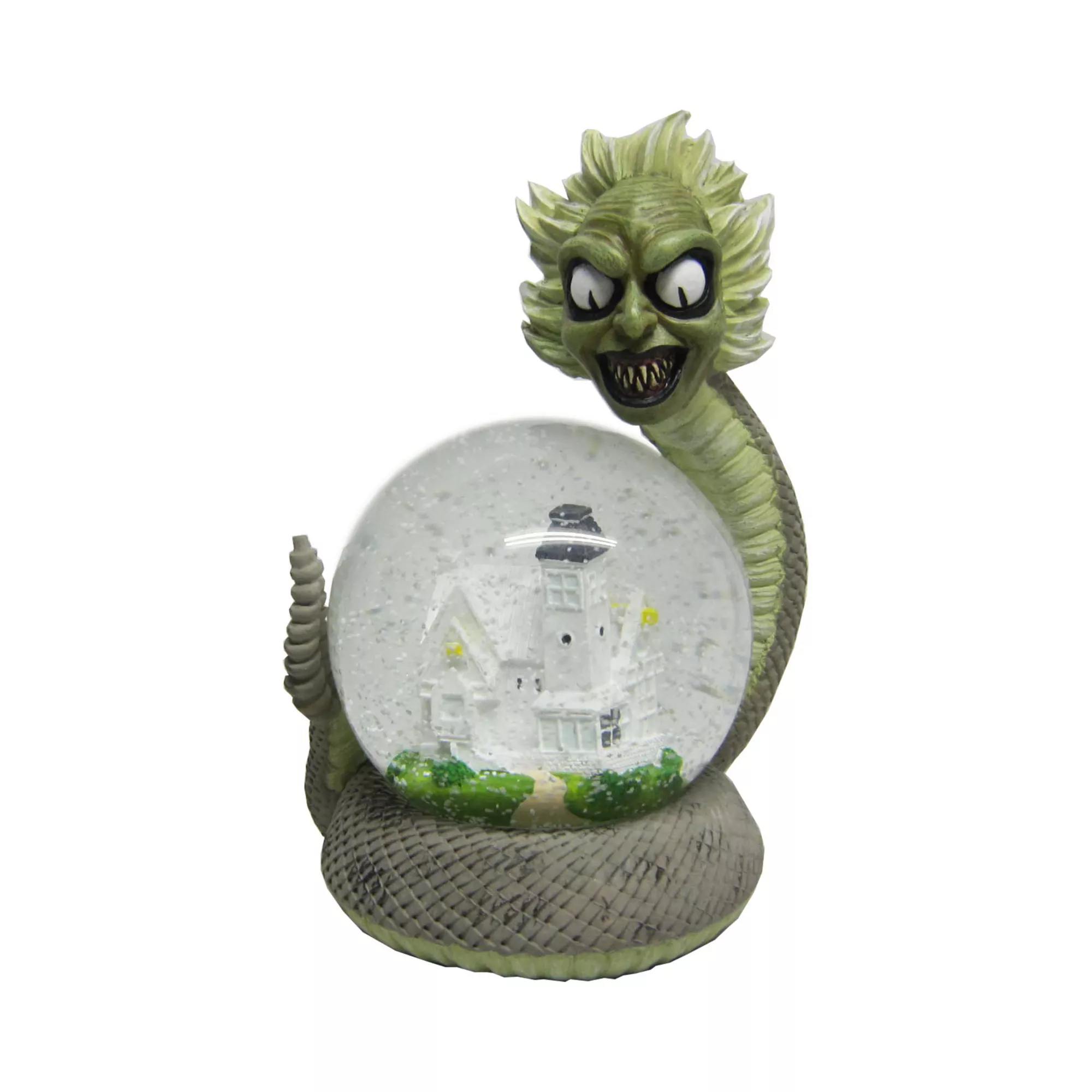 Beetlejuice Snake Snow Globe at Spencer's