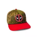 Deadpool Logo Camouflage Snapback hat at Spencer's