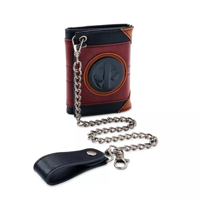 Deadpool Metal Badge Chain Wallet at Spencer's