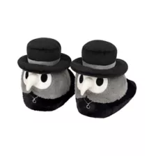 Squishable Plague Doctor Plush Slippers at Spencer's