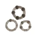 Multi-Pack Arouz'd Extended Play Cock Ring Set - 3 Pack at Spencer's