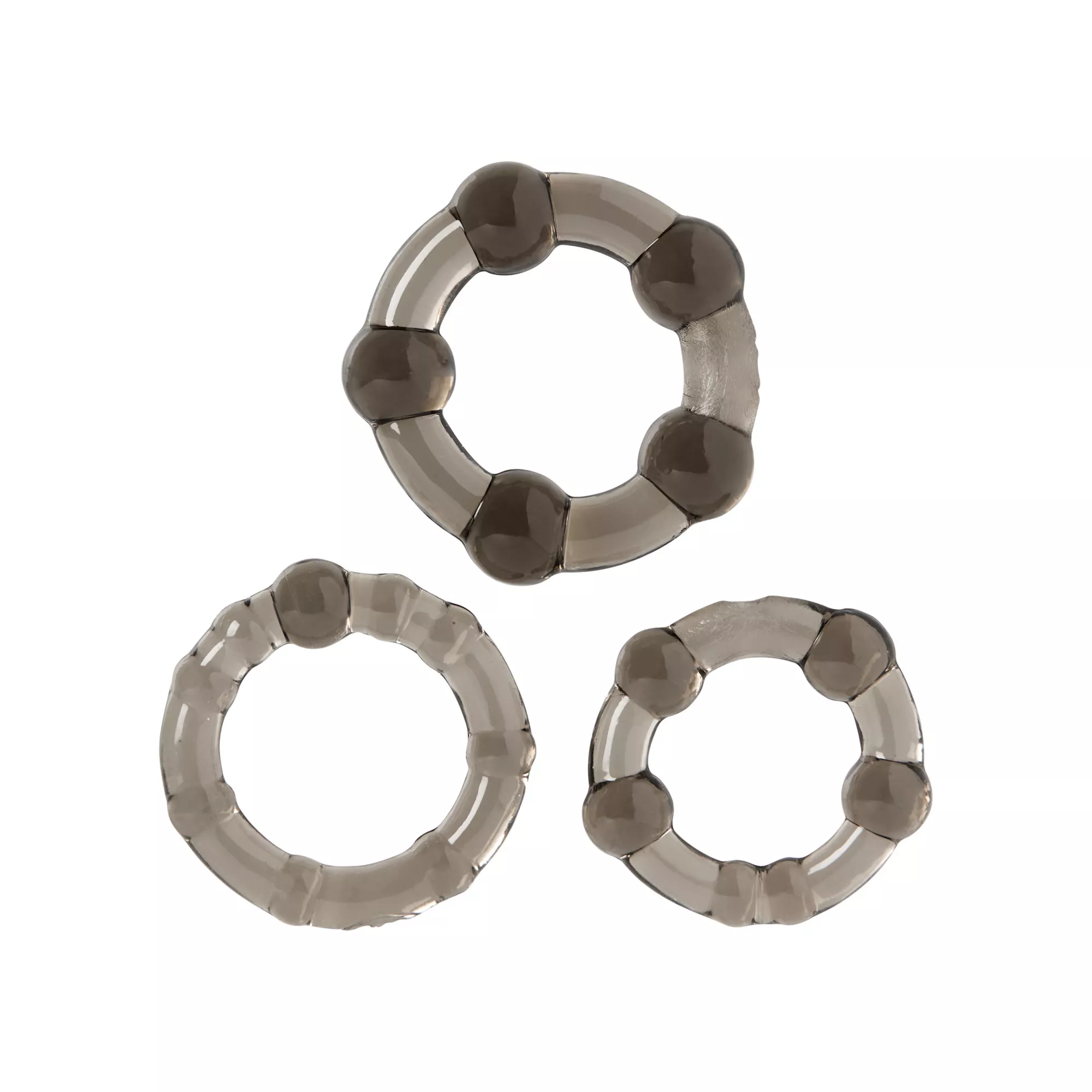 Multi-Pack Arouz'd Extended Play Cock Ring Set - 3 Pack at Spencer's