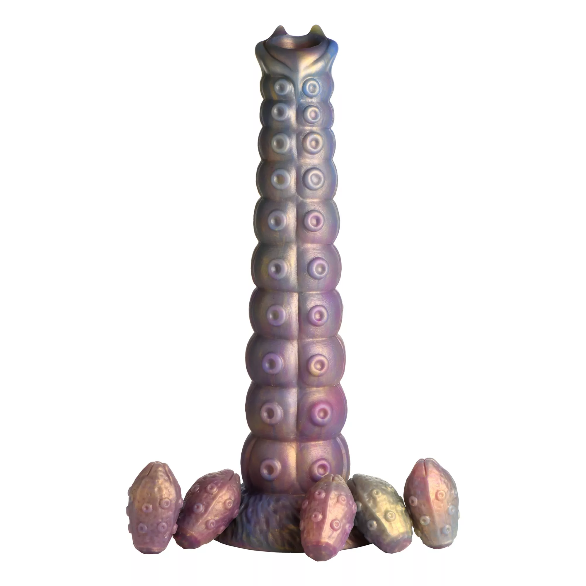 Creature Cocks Deep Invader Tentacle Ovipositor Dildo with Eggs at Spencer's
