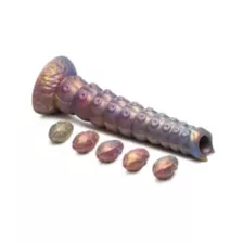 Creature Cocks Deep Invader Tentacle Ovipositor Dildo with Eggs at Spencer's