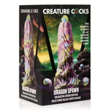 Creature Cocks Dragon Spawn Dragon Ovipositor Dildo with Eggs at Spencer's
