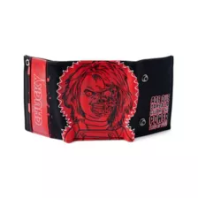 Burnt Face Chucky Chain Wallet at Spencer's