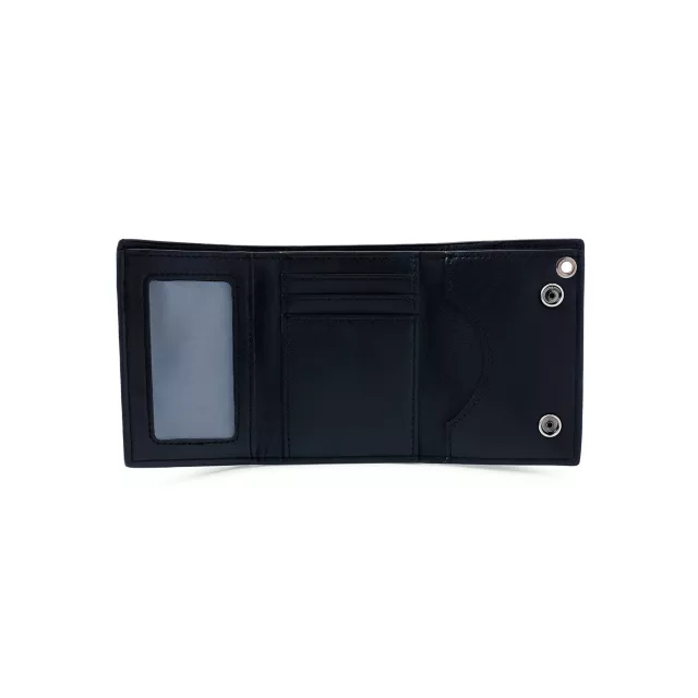 Black Gloomy Bear Chain Wallet at Spencer's