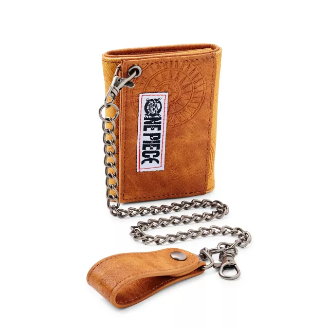 One Piece Badge Chain Wallet at Spencer's