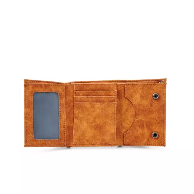 One Piece Badge Chain Wallet at Spencer's