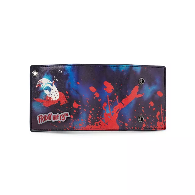 Friday the 13th Jason Voorhees Mask Chain Wallet at Spencer's