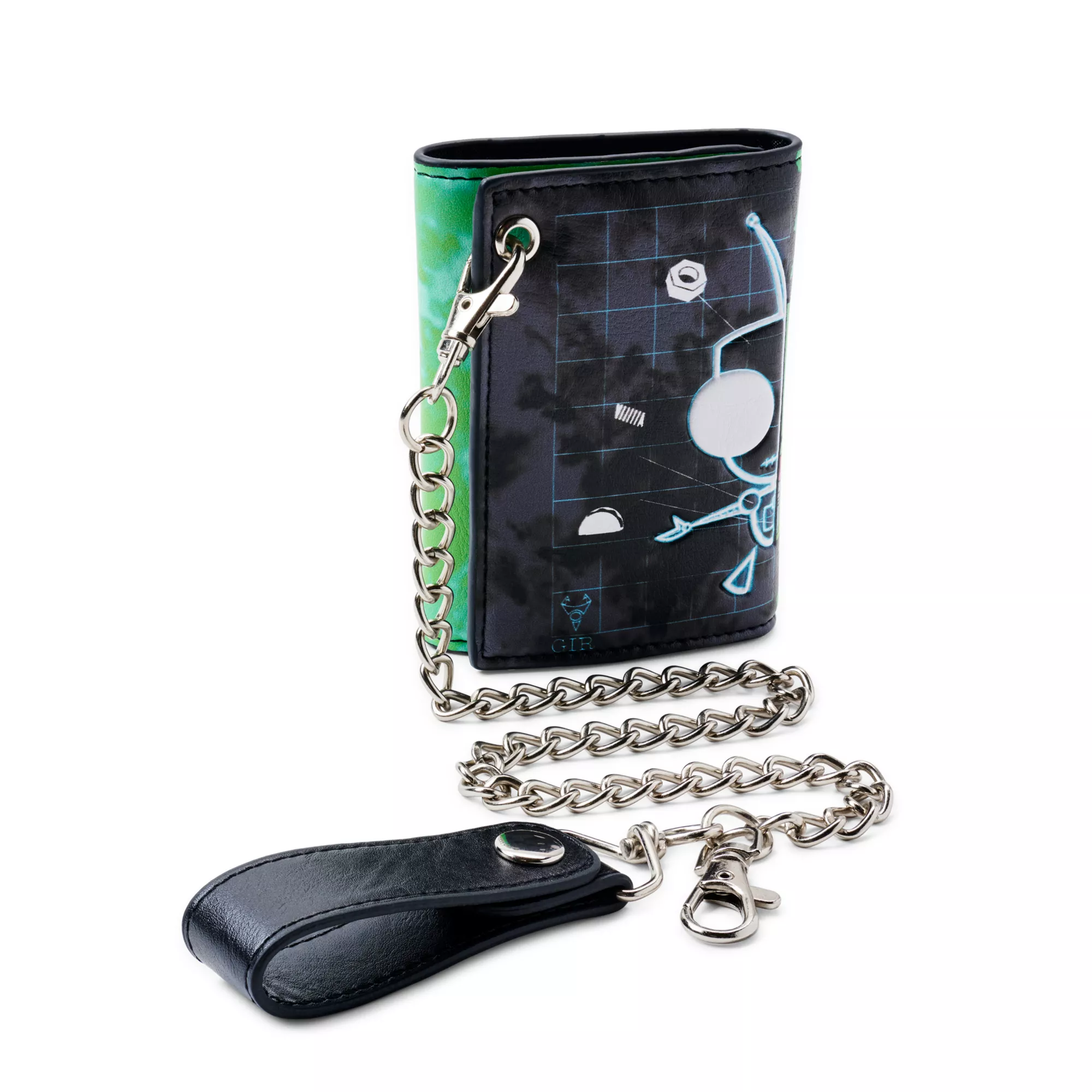 Invader Zim GIR Split Chain Wallet at Spencer's