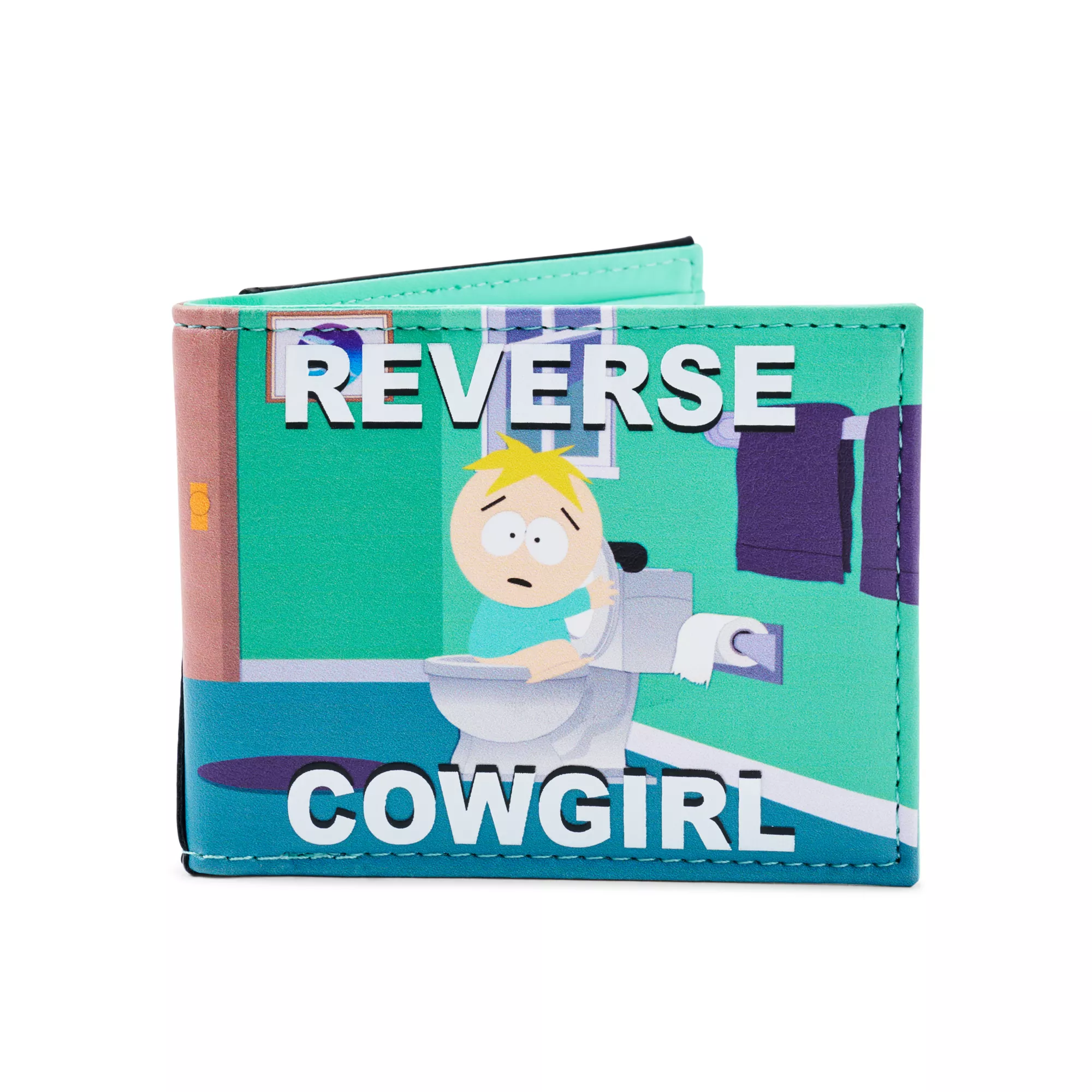 South Park Butters Stotch Reverse Cowgirl Bifold Wallet at Spencer's