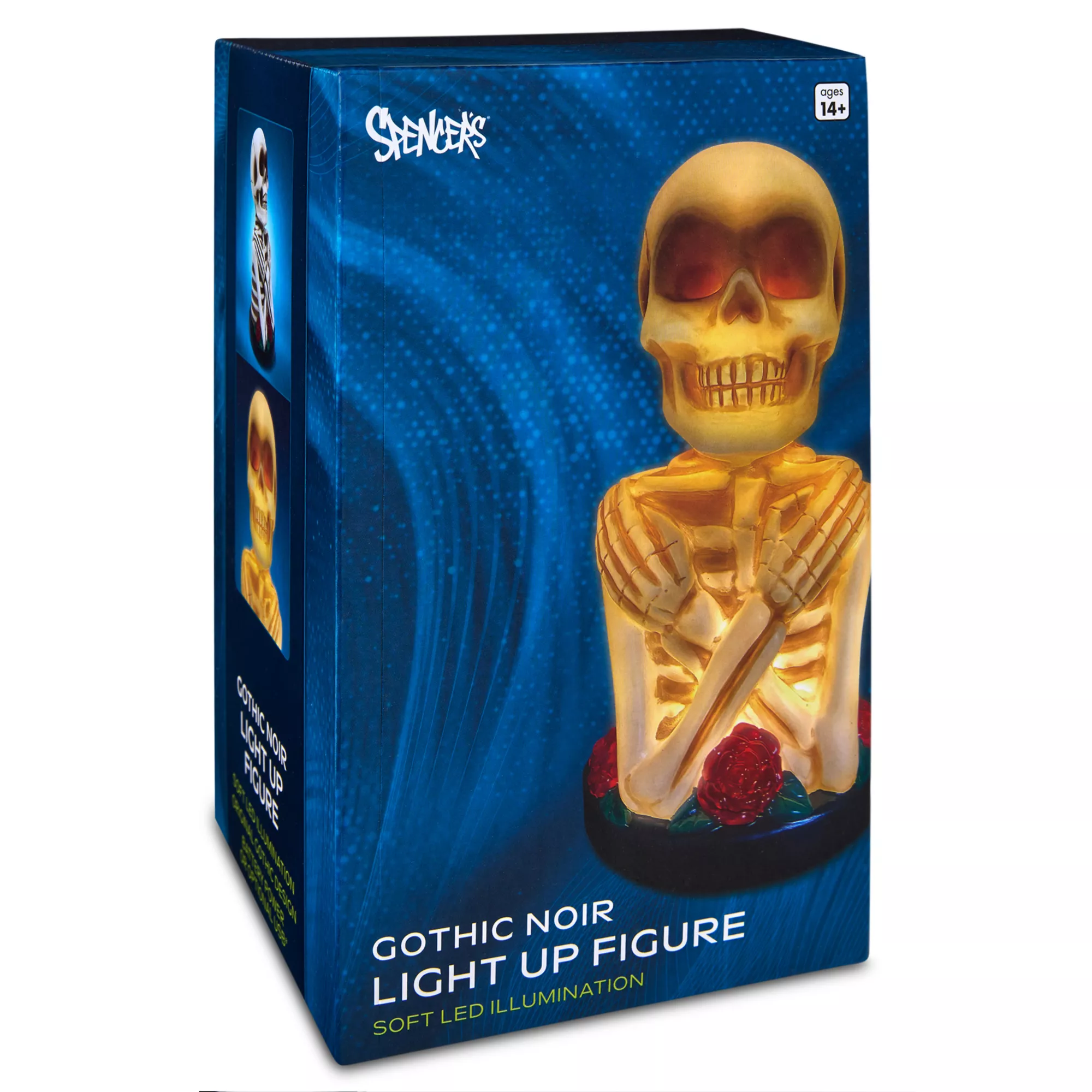 Light-Up Skeleton Lamp at Spencer's