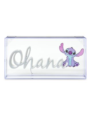 Stitch Ohana Wall-Mounted Lighted Sign - Lilo & Stitch