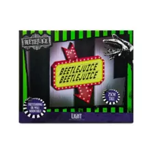 Beetlejuice Light Up Sign at Spencer's