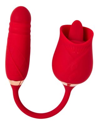Secret Garden 2 in 1 Thrusting Massager - Hott Love Extreme