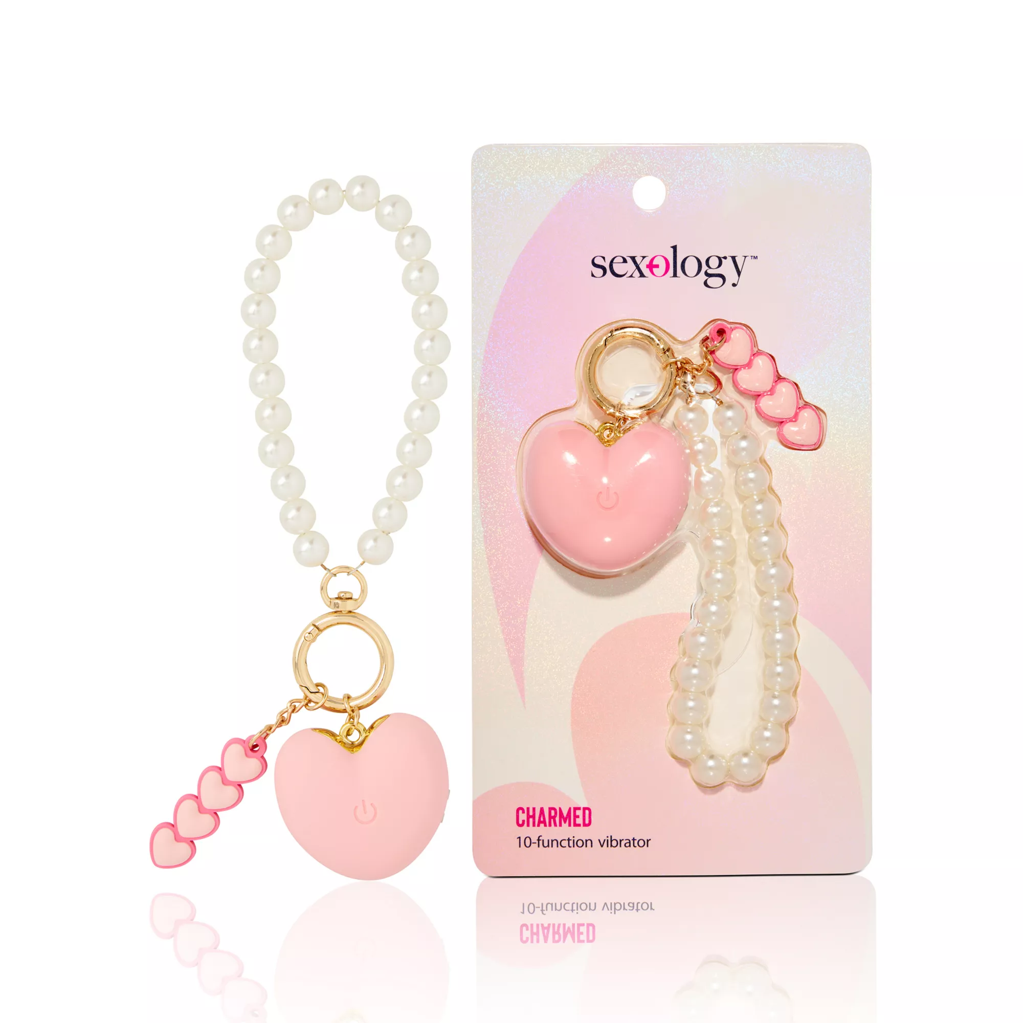 Charmed Keychain Heart Vibe