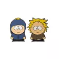 Tweek and Craig BFF Pin Set - South Park at Spencer's