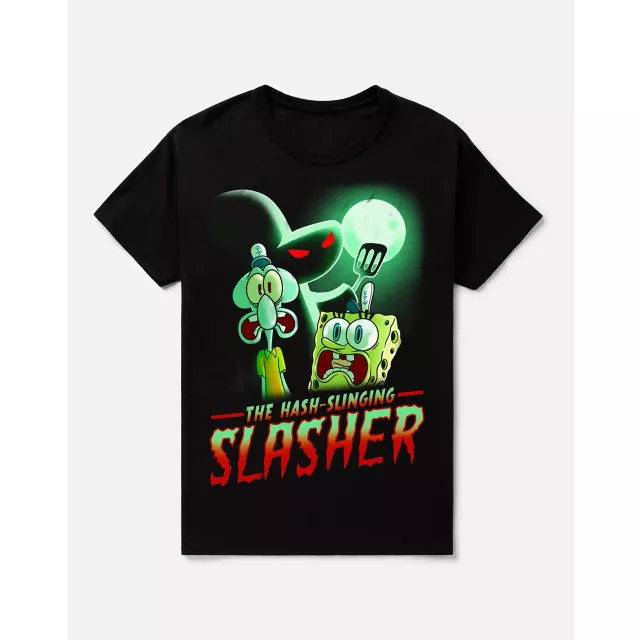 SpongeBob SquarePants Hash-Slinging Slasher T Shirt at Spencer's