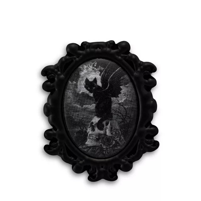 Alchemy Gothic Bat Cat Pin at Spencer's