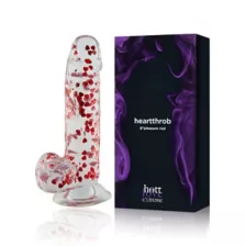 Hott Love Extreme Heartthrob Dildo with Balls at Spencer's