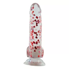 Hott Love Extreme Heartthrob Dildo with Balls at Spencer's