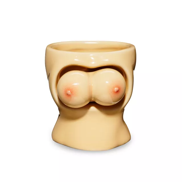 Molded Boobs Bobble Shot Glass - 1.5 oz. at Spencer's