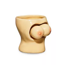 Molded Boobs Bobble Shot Glass - 1.5 oz. at Spencer's