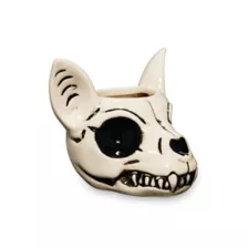 Cat Skull Molded Shot Glass - 1.5 oz. at Spencer's