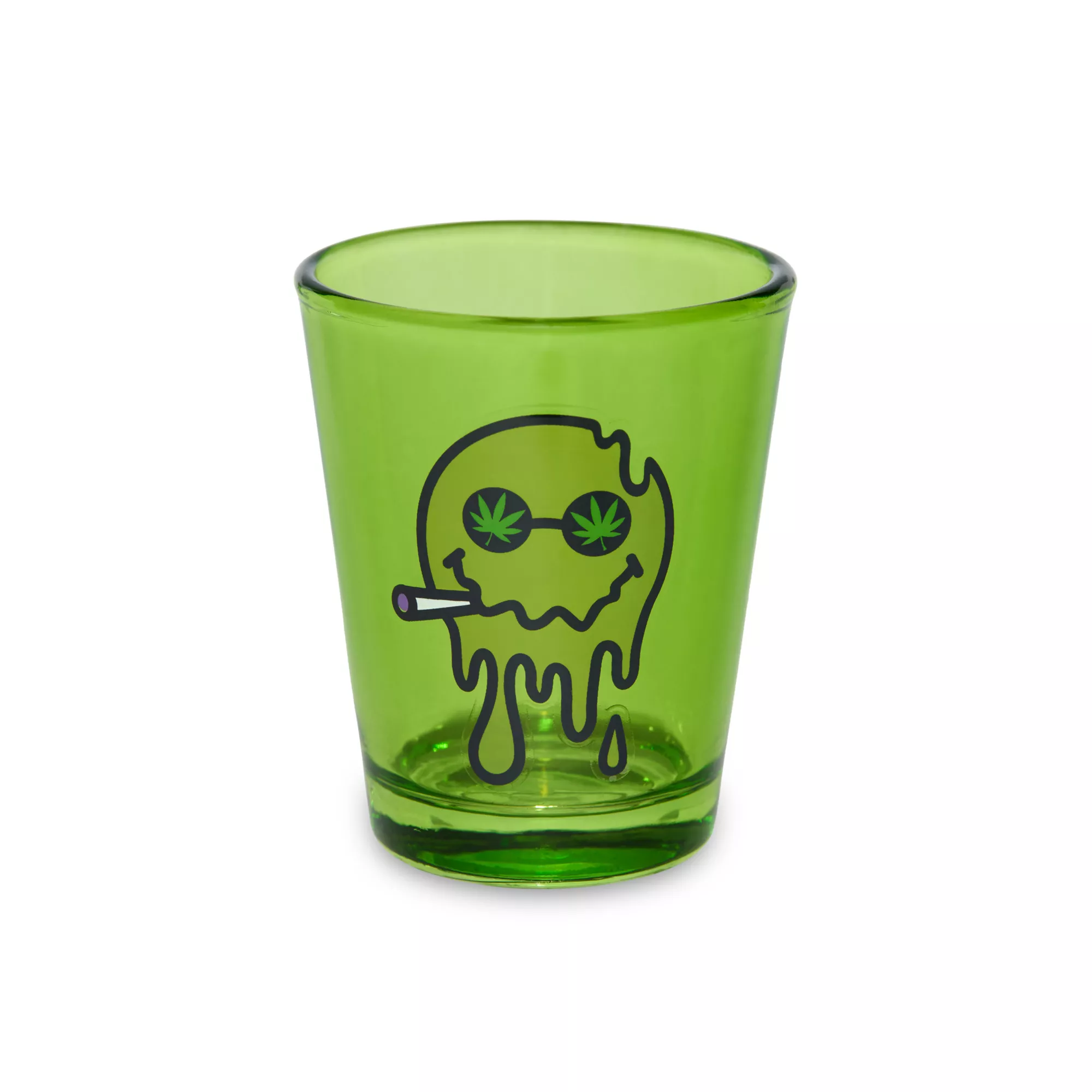 Trippy Stoner Smiley Face Shot Glass at Spencer's