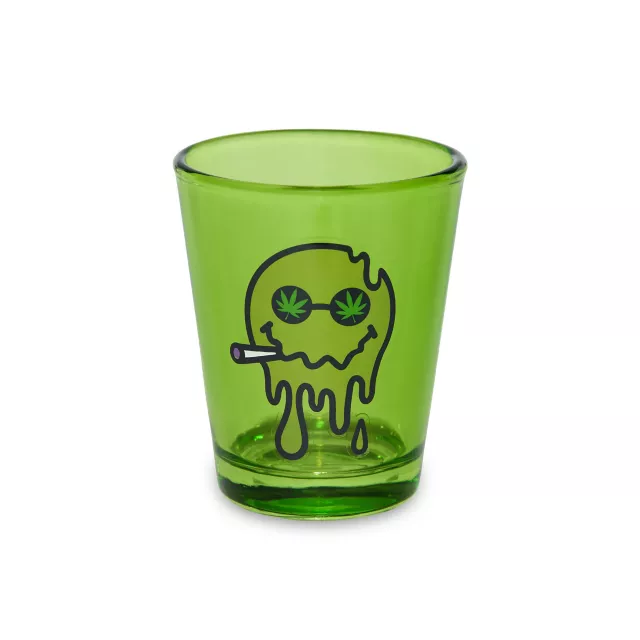 Trippy Stoner Smiley Face Shot Glass at Spencer's