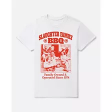 Slaughter Family BBQ T Shirt - Texas Chainsaw Massacre at Spencer's