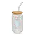Stitch Aloha Glass Jar with Straw 16 oz. - Lilo & Stitch at Spencer's