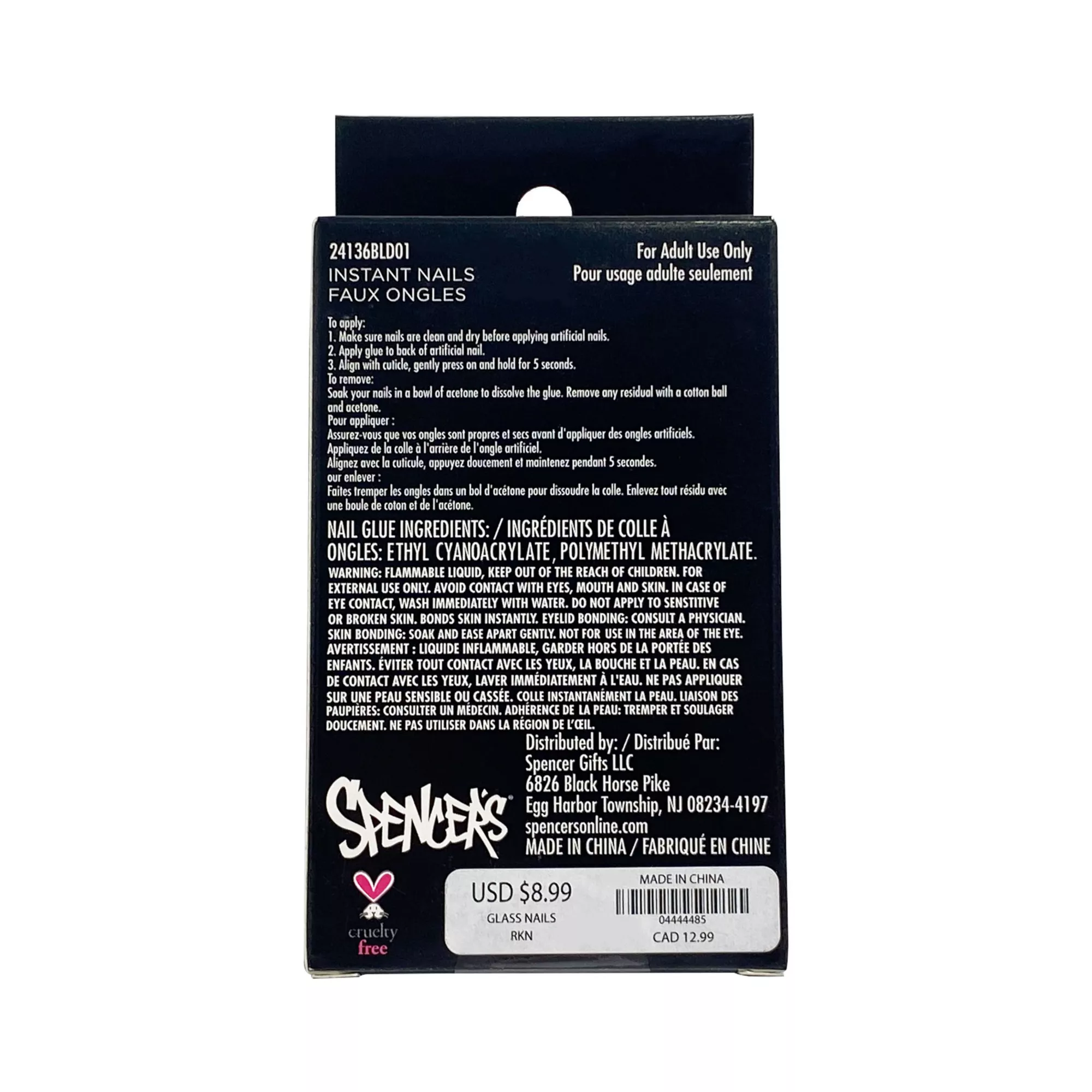 Stained Glass Stiletto Press On Nails at Spencer's