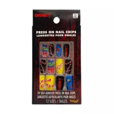 Chucky Press-On Nail Chips at Spencer's