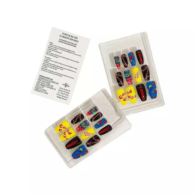 Chucky Press-On Nail Chips at Spencer's