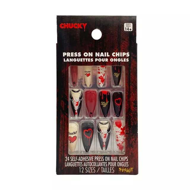 Chucky and Tiffany Stiletto Press On Nails at Spencer's