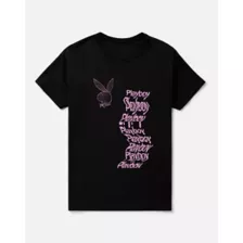 Playboy Bunny Wavy T Shirt at Spencer's
