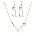 Teapot and Teacup Pendant Necklace and Earrings Set at Spencer's