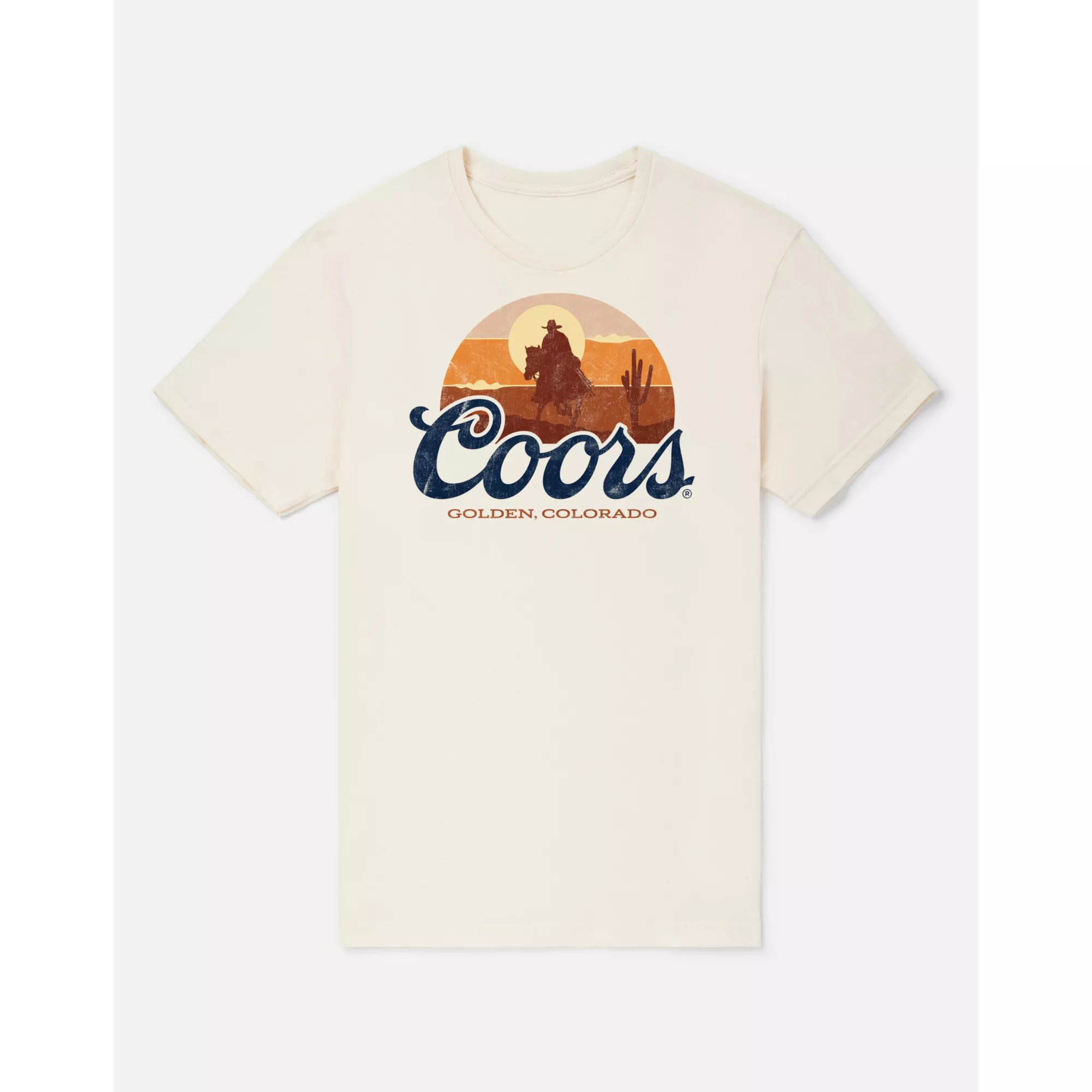Coors Sunset Cowboy T Shirt at Spencer's