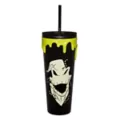 The Nightmare Before Christmas Glow in the Dark Oogie Boogie Cup with Straw - 16 oz. at Spencer's