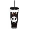 Jack Skellington Bone Daddy Cup with Straw 26 oz. - The Nightmare Before Christmas at Spencer's