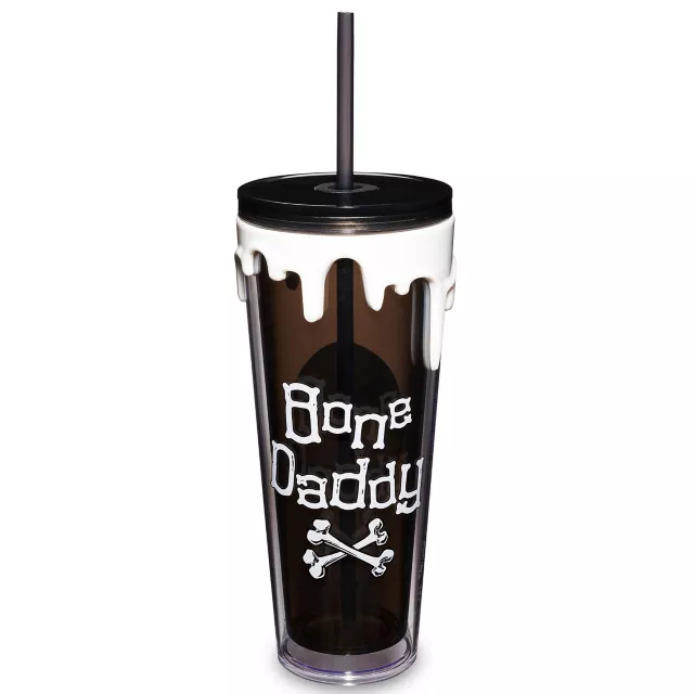 Jack Skellington Bone Daddy Cup with Straw 26 oz. - The Nightmare Before Christmas at Spencer's